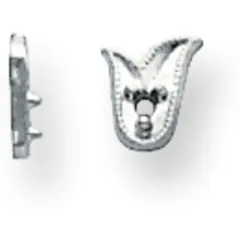 14K White Gold Top Setting