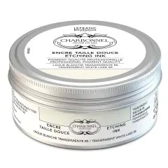 Charbonnel Etching Ink - Transparent Lake White, 200 ml