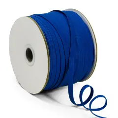 1/4" Elastic Band - 100 Yard Spool Royal Blue