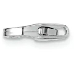 14K White Gold Lobster Clasp 9.8mm