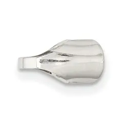 Sterling Silver Round End Endcaps (6.50mm to 9.00mm)