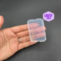 Mom Stud Earring Silicone Mold, Resin Jewelry Mold, Uv Resin Mold, Mom Gift (A15)