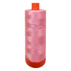 1PK Aurifil Mako Cotton Quilting Thread - 50 wt. - #2425 Bright Pink 1420 yd.