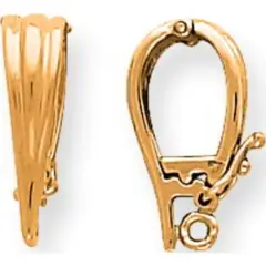 14K Gold Pearl Enhancer (5.2 to 6.9mm)