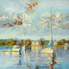 Coastal Calm Poster Print by Kasia Bruniany # B3898D