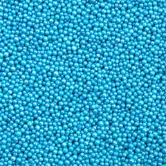 Krazy Sprinkles - Blue Pearl Mini Beads (1/2 Cup, 1x Jar) for Cakes, Ice Cream & Cookies
