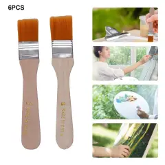 6x Painting Brushes Set for Painting, Wall Painting