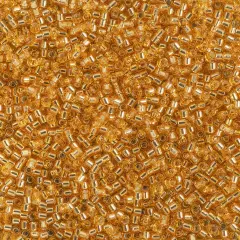 Miyuki Delica 250g Gold Silverlined (DB0042) Glass Beads, 11/0