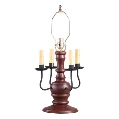 Cedar Creek Lamp Base in Sturbridge Red