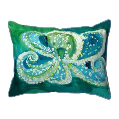 Betsy Drake Octopus Extra Large 20 X 24 Indoor / Outdoor Pillow