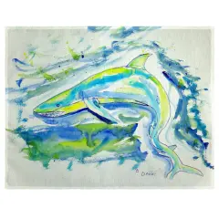 Betsy Drake Green Shark Place Mat Set of 4