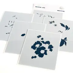 Pinkfresh Studio Stencils 4.25"X5.5" 5/Pkg-Nothing But The Best