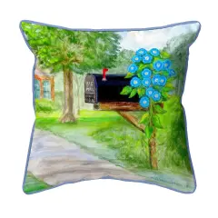 Betsy Drake Glorious Morning Large Indoor/Outdoor Pillow 18x18 Multicolor