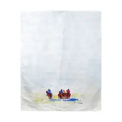 Betsy Drake Beach Riders Beach Towel Multicolor