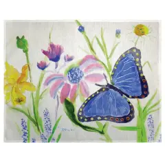 Betsy Drake Betsy's Blue Morpho Place Mat Set of 4