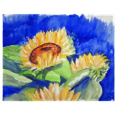 Betsy Drake Rising Sunflower Place Mat Set of 4