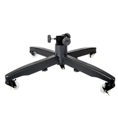 Tree Keeper Adjustable Rolling Christmas Tree Stand for Trees 7.5'-12' - Black