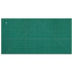 Alvin Cutting Mat - 36" x 72", Green/Black
