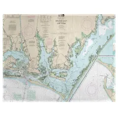 Betsy Drake Beaufort Inlet Core Sound NC Place Mat Set of 4