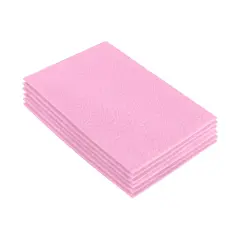 FabricLA Acrylic Felt Sheets for Crafts - Precut 9" X 12" Inches (20 cm X 30 cm) Felt Squares - Use Felt Fabric Craft Sheets for DIY, Hobby, , and Decoration | Baby Pink - 6 Pieces