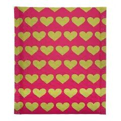 Great Papers! Mailer, Bubble, Pink with Gold Hearts, Poly Tear and Moisture Resistant, 6" x 9", 25 count