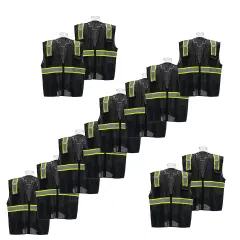 Multi Colors High-Visibility Pocket Safety Vest
