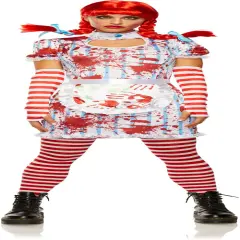 Evil Fast Food Frosty Girl Women's Costume