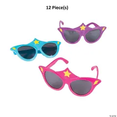Superhero Girl Sunglasses 12 Pieces