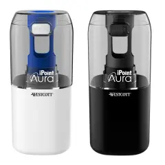 iPoint&reg; AURA Battery Pencil Sharpener, Assorted Colors
