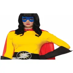 Adults Be Your Own Superhero Super Hero Yellow Shirt Costume Accessory