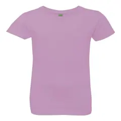Next Level&reg; Girls Cotton Princess Crewneck Shortsleeve T-Shirt Lilac