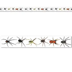 Beistle - Spiders Party Tape - 3" x 20' - 12 Pack
