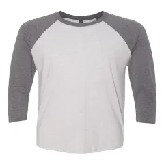 Next Level&reg; Crewneck Triblend Three-Quarter Raglan T-Shirt Heather Body