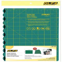 OLFA Folding Cutting Mat 12"X17"