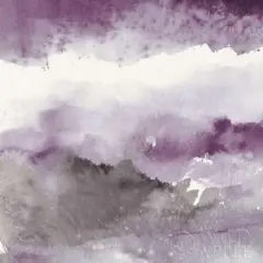 Midnight at the Lake III Amethyst and Grey Poster Print byMike Schick - Item # VARPDX22141