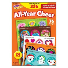 All Year Cheer Stinky Stickers&reg; Variety Pack, 336 Count
