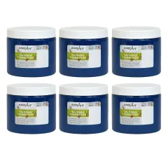 Washable Finger Paint, Blue, 16 oz., Pack of 6
