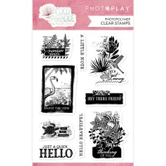 PhotoPlay Photopolymer Clear Stamps-Coco Paradise