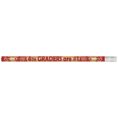 4th Graders Are #1 Pencils, 12 Per Pack, 12 Packs