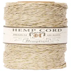 Hemptique Hemp Metallic Cord Spool 20lb 205'