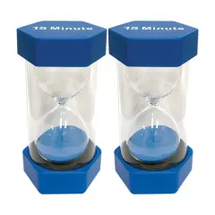 15 Minute Sand Timer - Large, Pack of 2