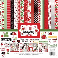 Echo Park Collection Kit 12"X12"-Little Ladybug