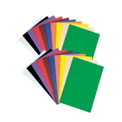 WonderFoam&reg; Sheets, 12" x 18", Assorted Colors, 10 Sheets Per Pack, 2 Packs
