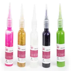 CousinDIY Glitter Glue 25/Pkg-5 Assorted Colors