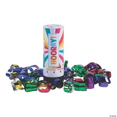 Happy Day Confetti Poppers - 12 Pc.