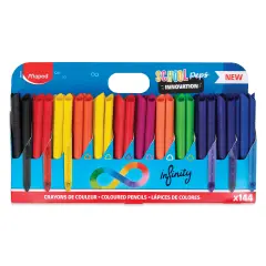 Maped Color'Peps Infinity Colored Pencils - Classroom Pack, Set of 144