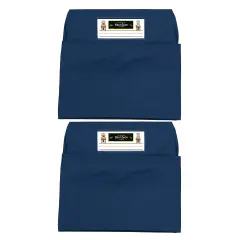 Seat Sack, Large, 17 inch, Chair Pocket, Blue, Pack of 2