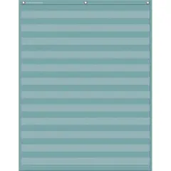 Calming Colors 1-120 Pocket Chart, 28" x 39"