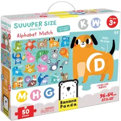 Suuuper Size Puzzle Alphabet Match, Age 3+