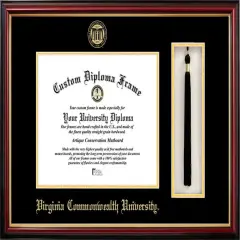 Virginia Commonwealth University 14w x 11h Tassel Box and Diploma Frame